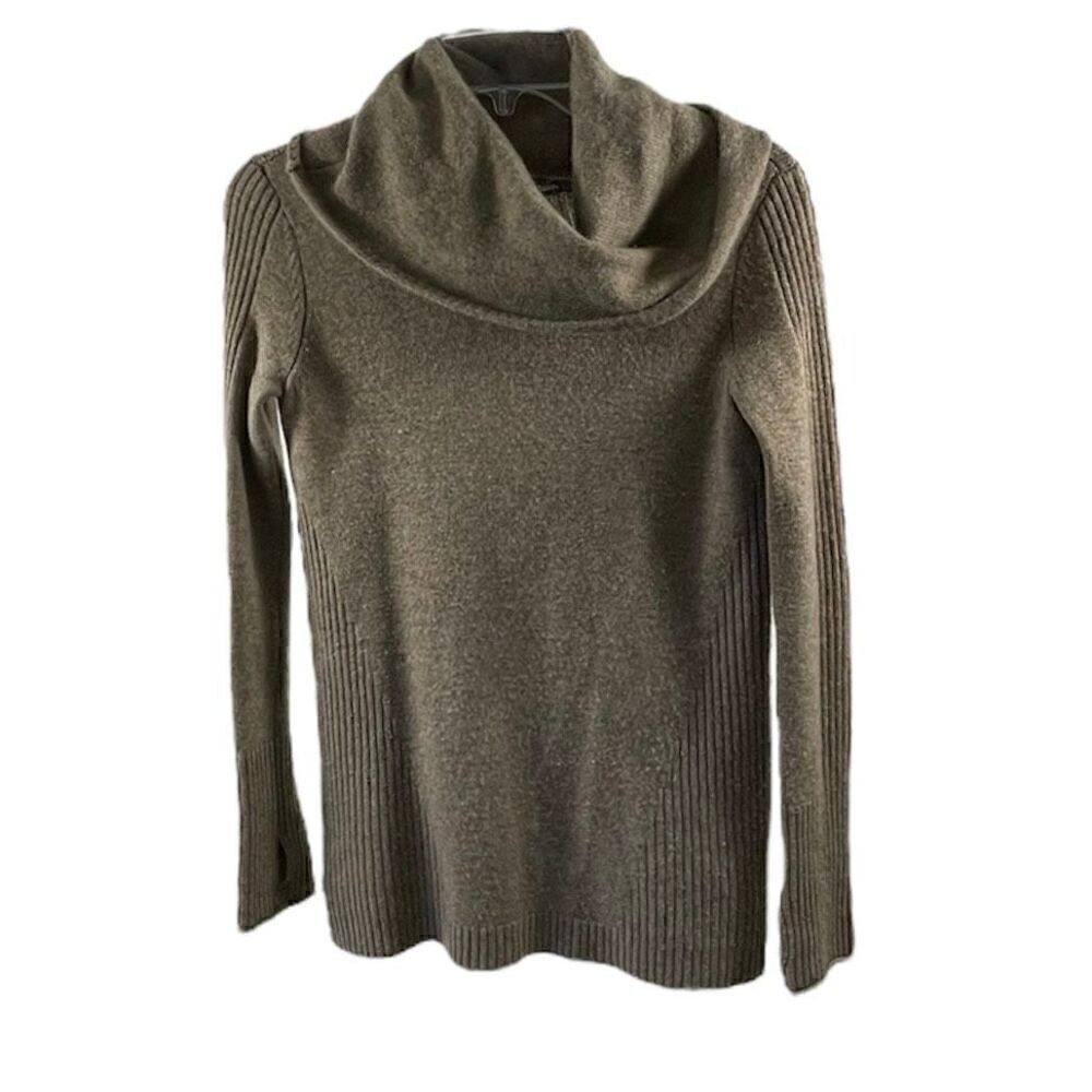 Athleta Cashmere Cascade Cowlneck Sweater Size XS